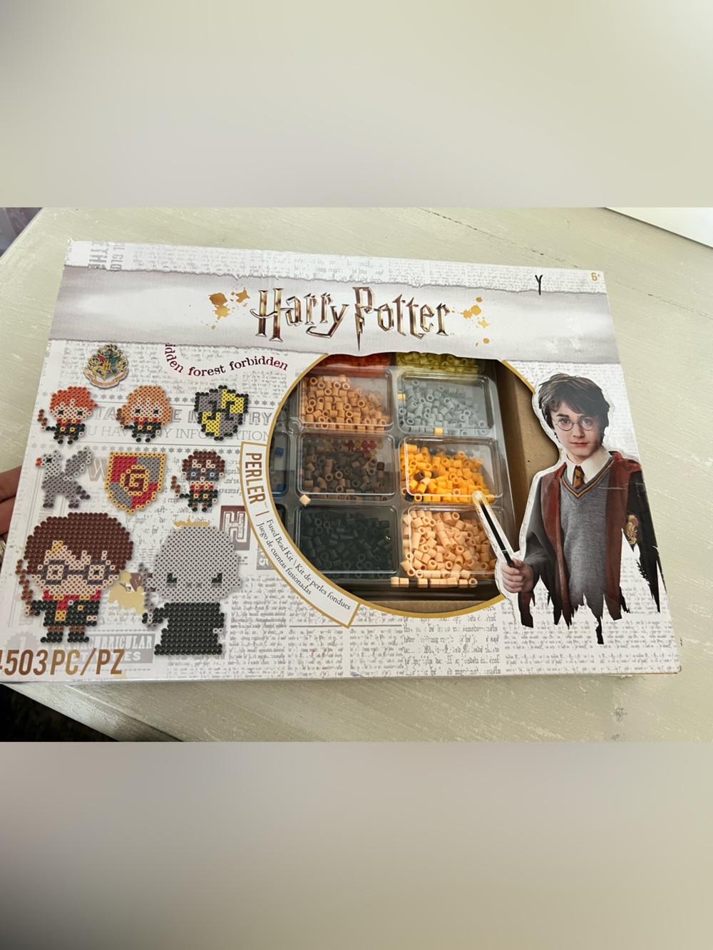 Harry Potter Perler Beads Kit 19 Patterns Wizarding World opened/not used